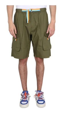 Cross Cotton Cargo Shorts