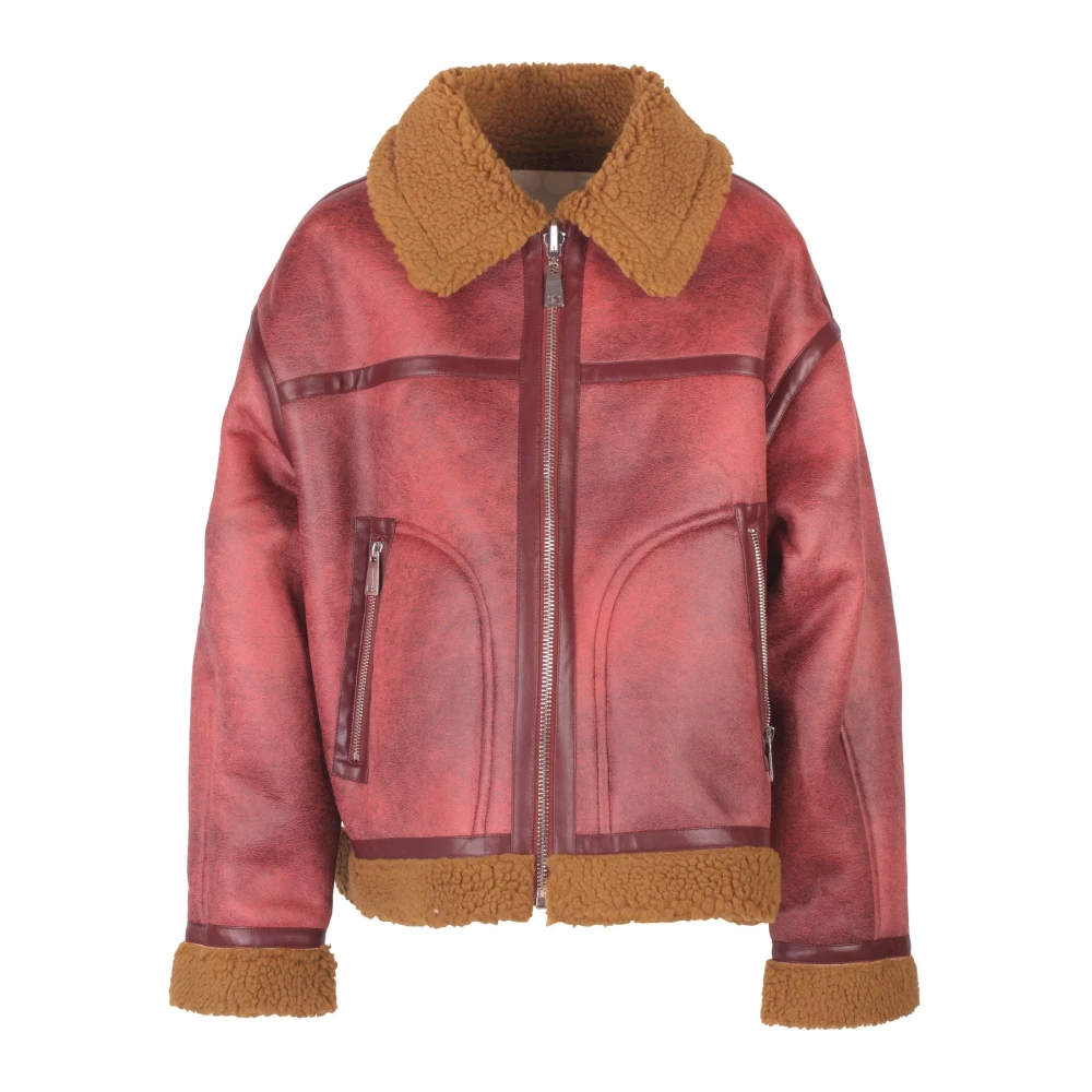 OOF Wear Stijlvolle Jas Reve Purple Dames