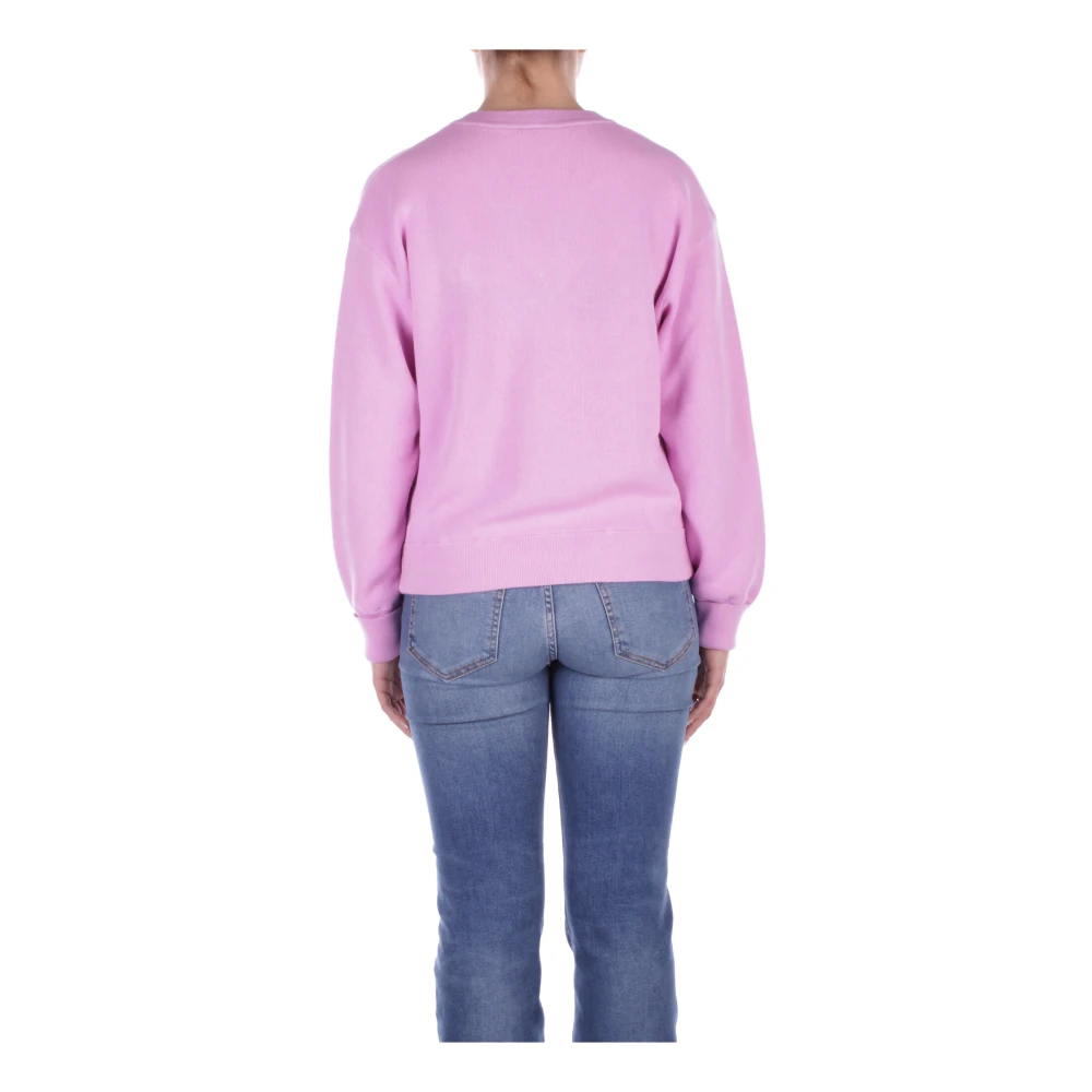 Lacoste Round-neck Knitwear Pink Dames