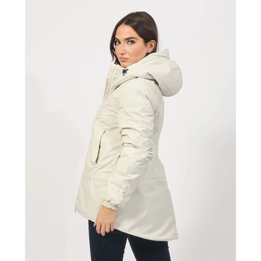 Invicta Ivoor Hooded Winterjas Beige Dames
