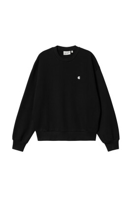 sweatshirt-a-manches-ballon-avec-logo-argente