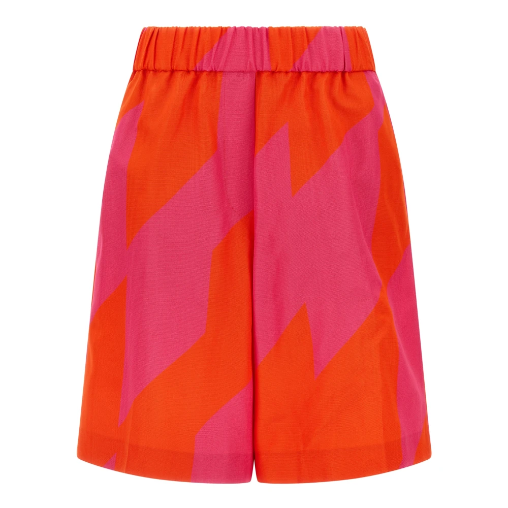 Dries Van Noten Women's Pink Casual Shorts, S, Pomy Bis Bermuda Shorts