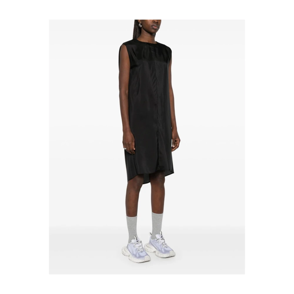 MM6 Maison Margiela Zwarte Jurken voor Vrouwen Black Dames