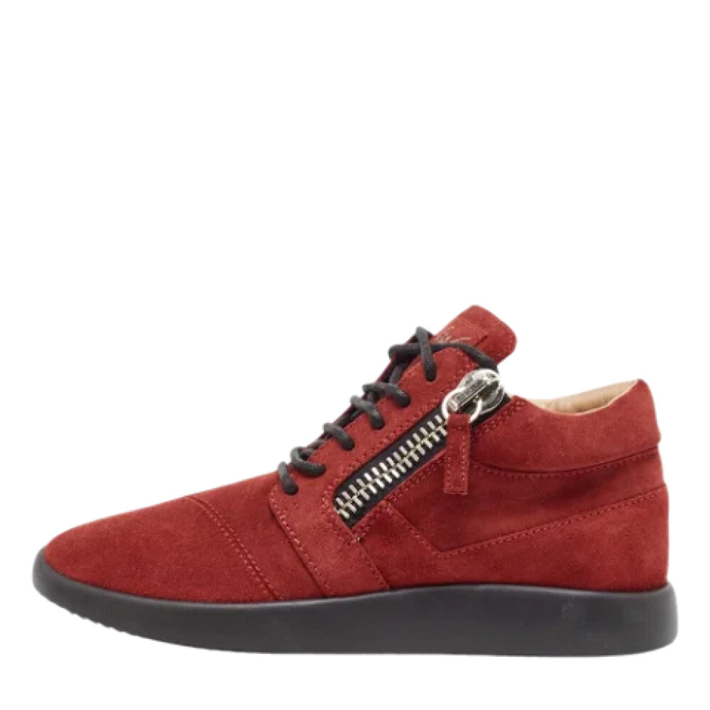 Giuseppe zanotti discount suede sneaker