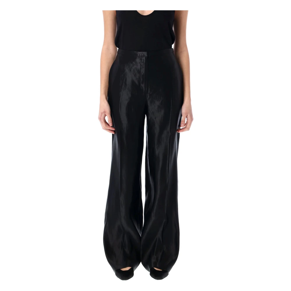 Trousers > Wide Trousers - - Loulou Studio - Modalova