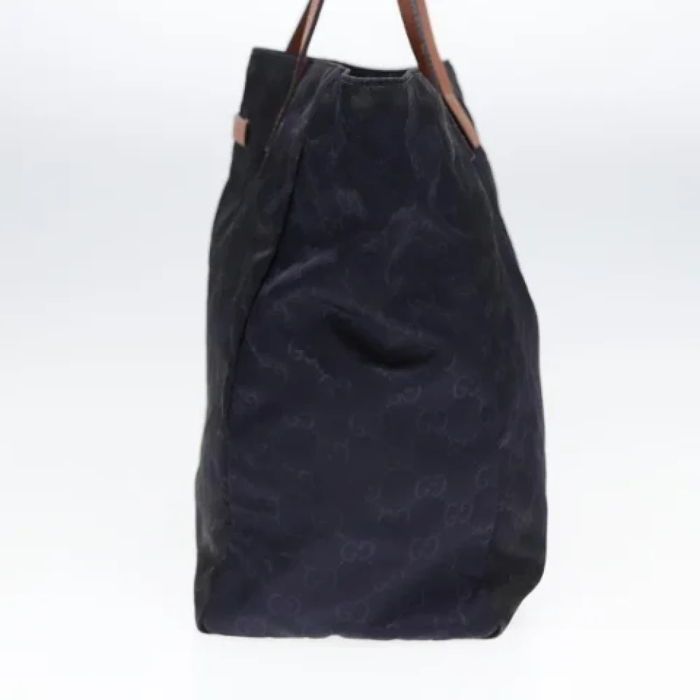 Gucci Vintage Pre-owned Nylon totes Black Dames
