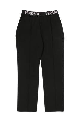enfants-pantalon-noir-avec-logo-meduse
