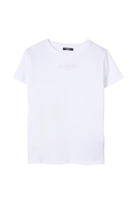 enfants-noir-t-shirt-avec-logo