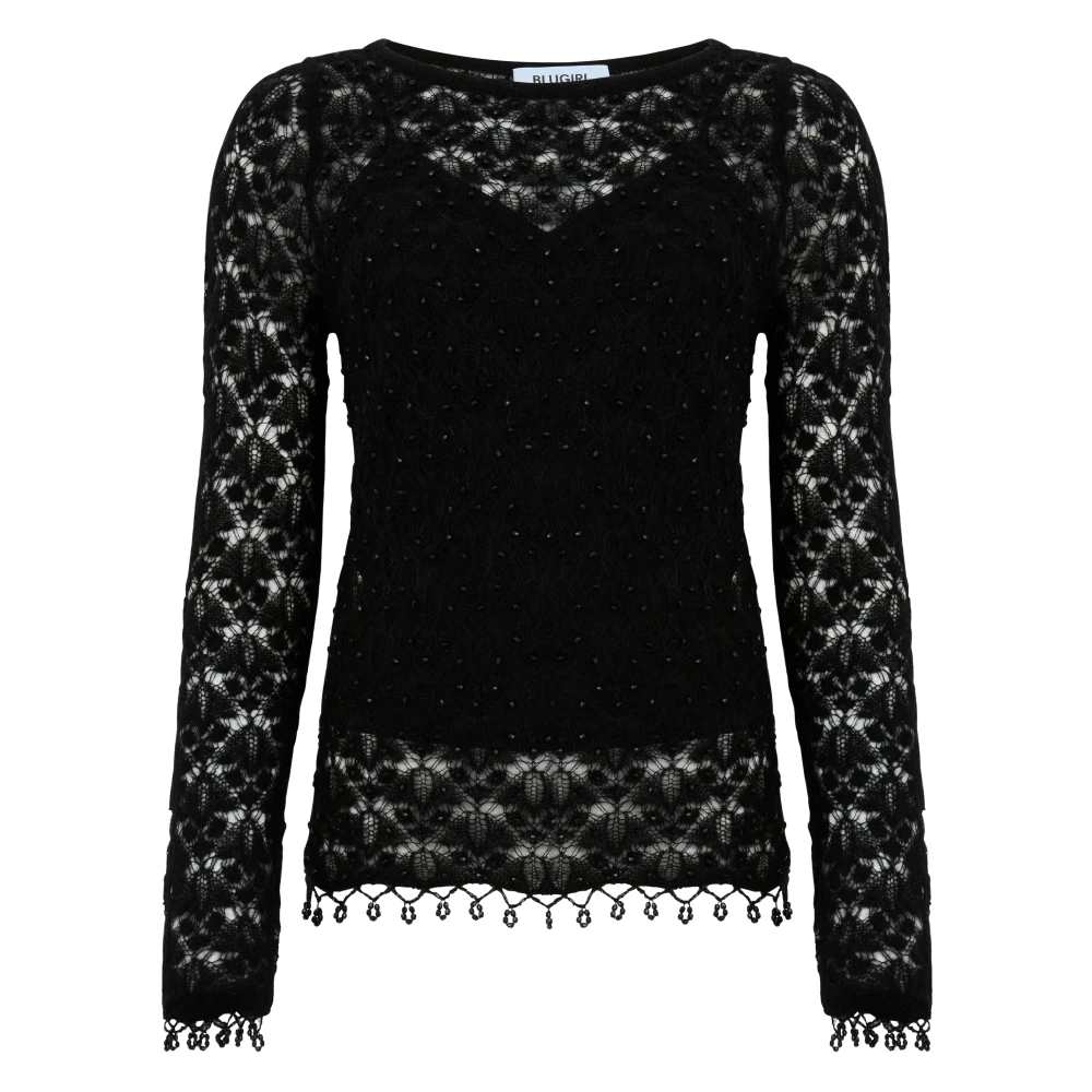 Blugirl Stijlvolle Blouses voor Vrouwen Black Dames
