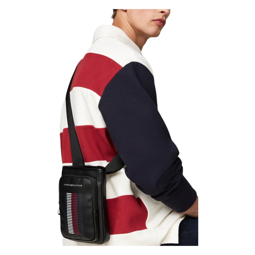 Tommy Hilfiger Mini Crossover Tas Herfst Winter Collectie Black Heren