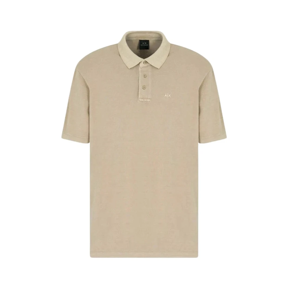 Armani Exchange Uomo Beige - Polo Shirt - Tops - S