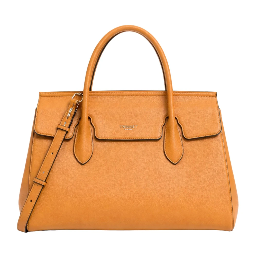 Twinset Women's Brown Tote Bag - Handbags - One Size - Bags