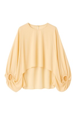 oversized-peach-blouse-with-batwing-sleeves