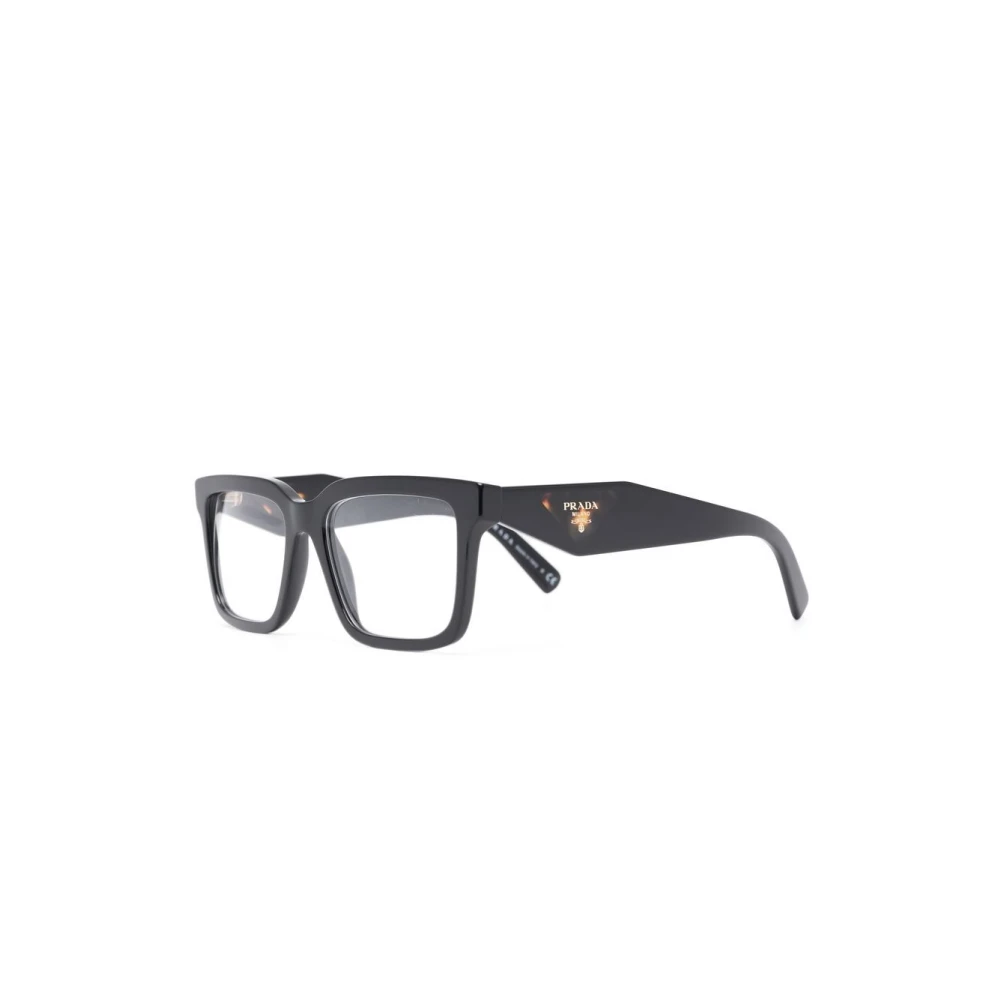 Prada PR 10Yv 1Ab1O1 Optical Frame Svart Dam