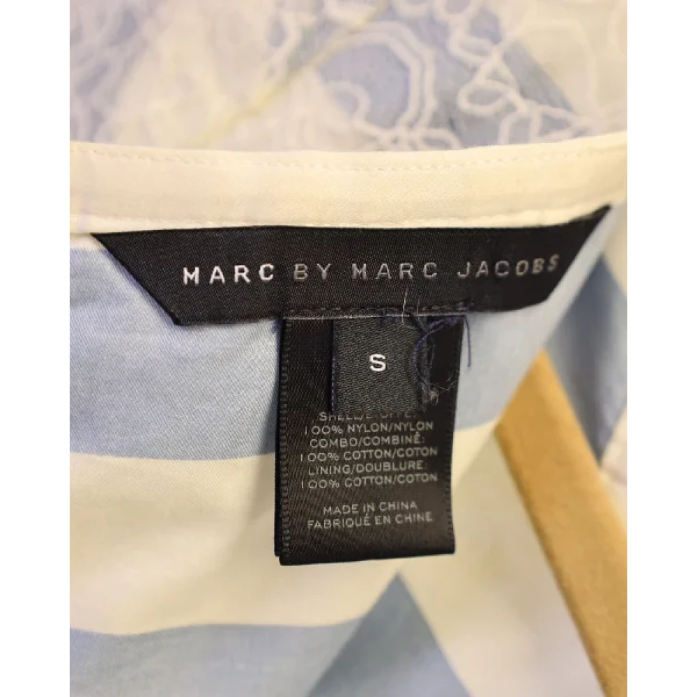 Marc Jacobs Pre-owned Cotton dresses Beige Dames