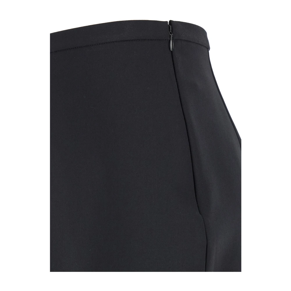 Philosophy di Lorenzo Serafini Zwarte Pencil Rok Hoge Taille Black Dames
