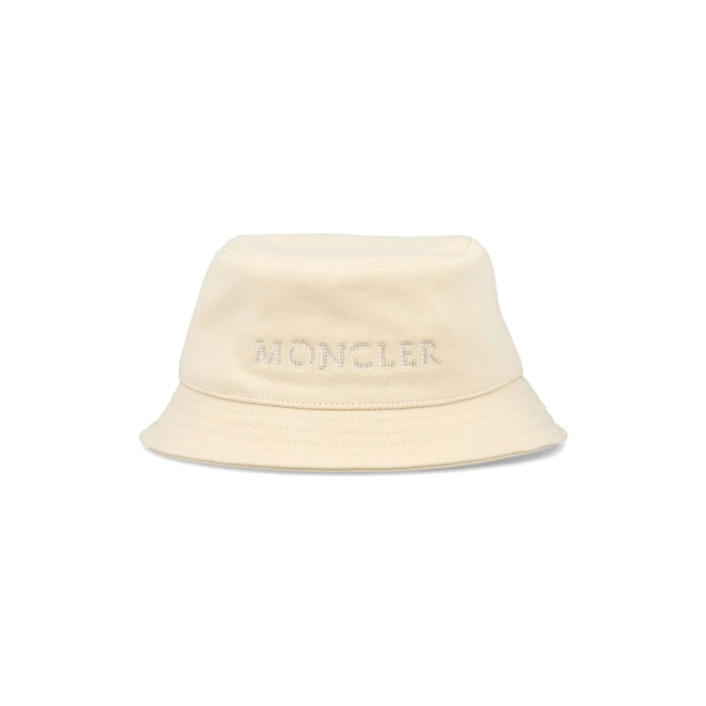 Moncler Stijlvolle Bucket Hat voor dagelijks gebruik Beige