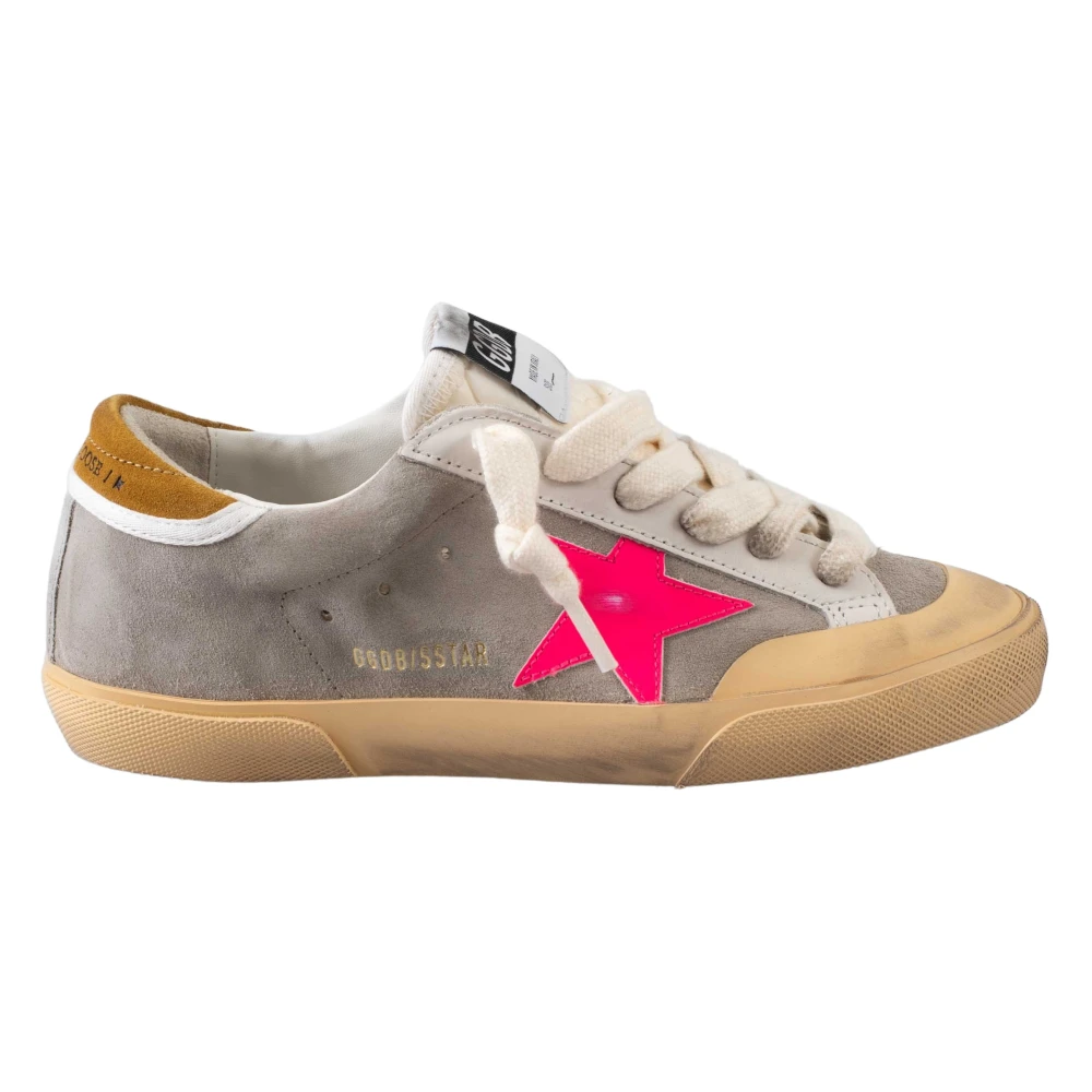 Golden Goose Super-Star Penstar With Half Fox Dames Schoenen Grijs