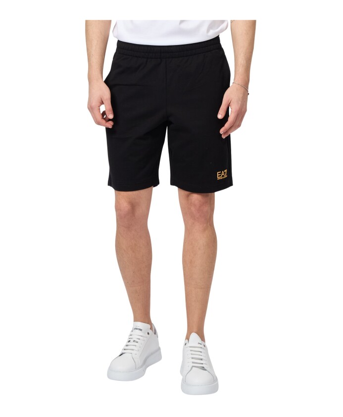 shorts-bermuda-en-coton-noir-avec-logo