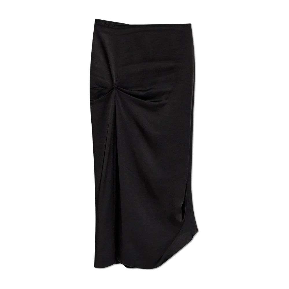 Victoria Beckham Gedrapeerde rok Black Dames