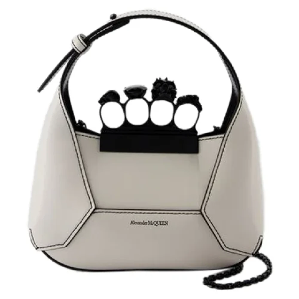 Alexander mcqueen Leather handbags White Dames