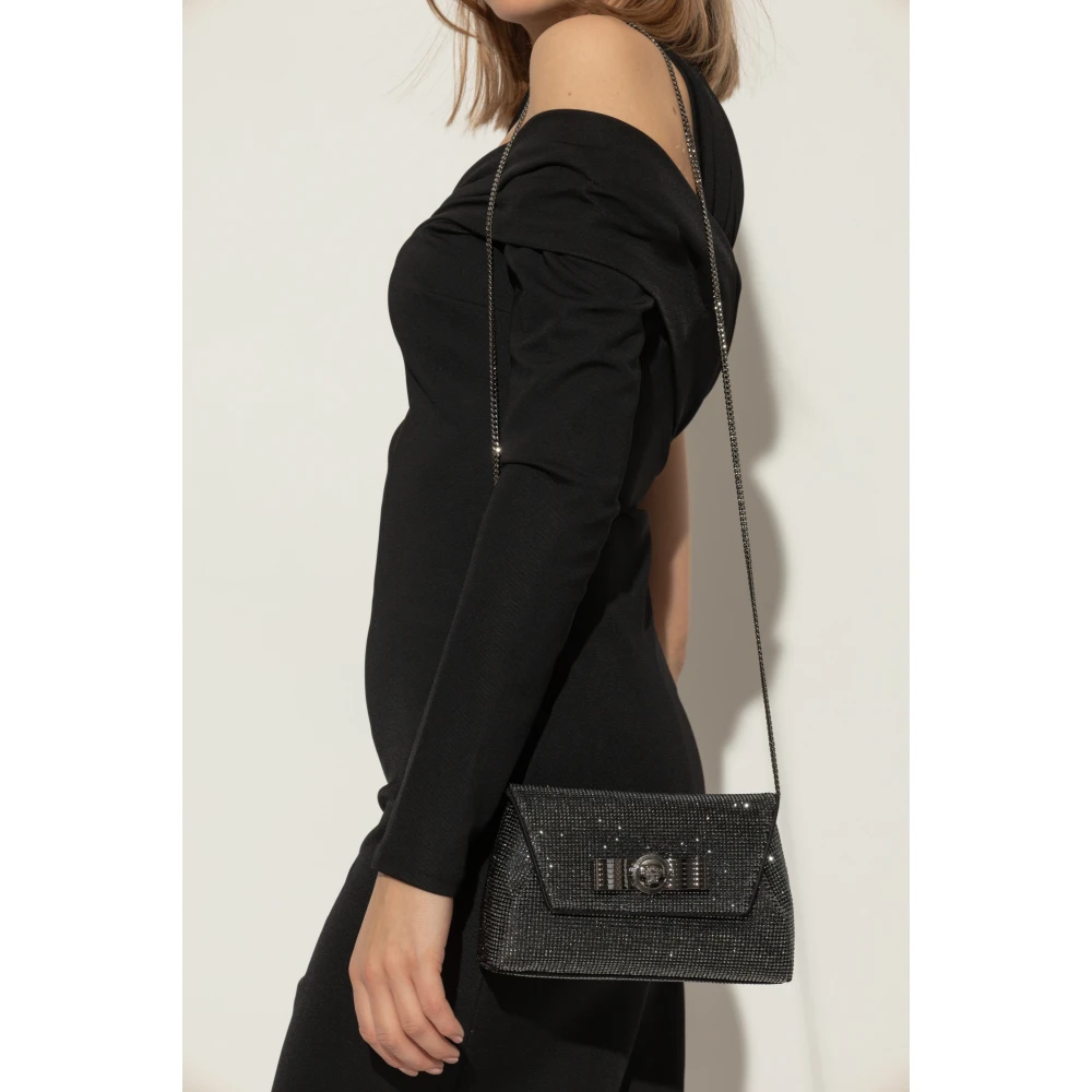 Versace Handtas Gianni Black Dames