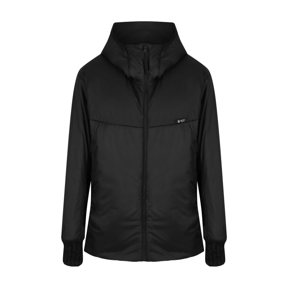 Prada Men's Black Technical Fabric Jacket - Winter Jackets - Xl - Jackets