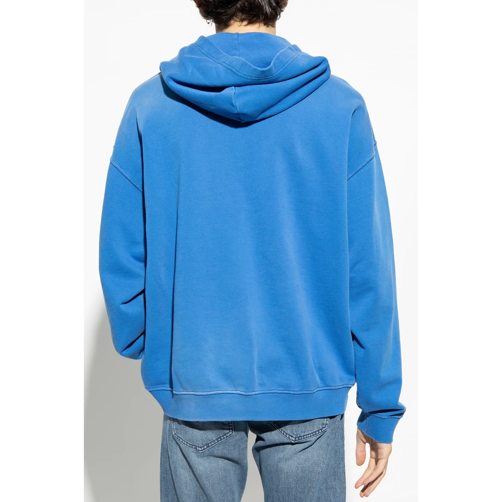 Diesel S-Boxt-Hood hoodie Blue Heren