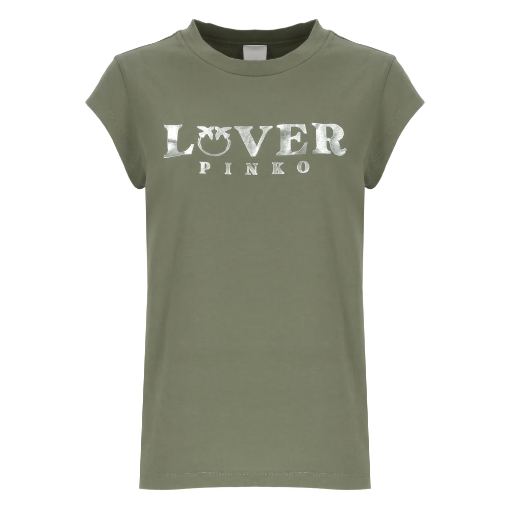 Pinko - Tops > T-Shirts - Green - Pinko - Modalova