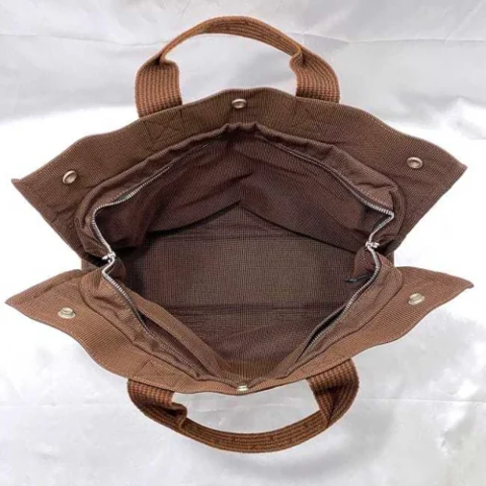 Hermès Vintage Pre-owned Canvas totes Brown Dames