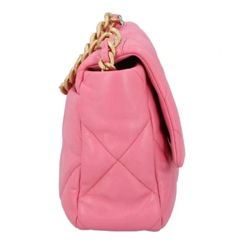 Chanel Vintage Pre-owned Fabric chanel-bags Pink Dames