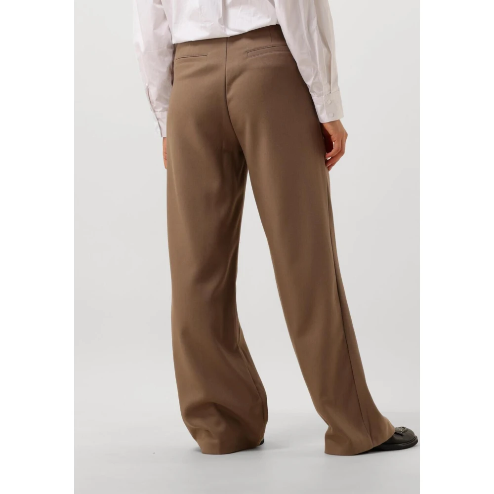 Notre-v Taupe Nv-Ella Broek Beige Dames