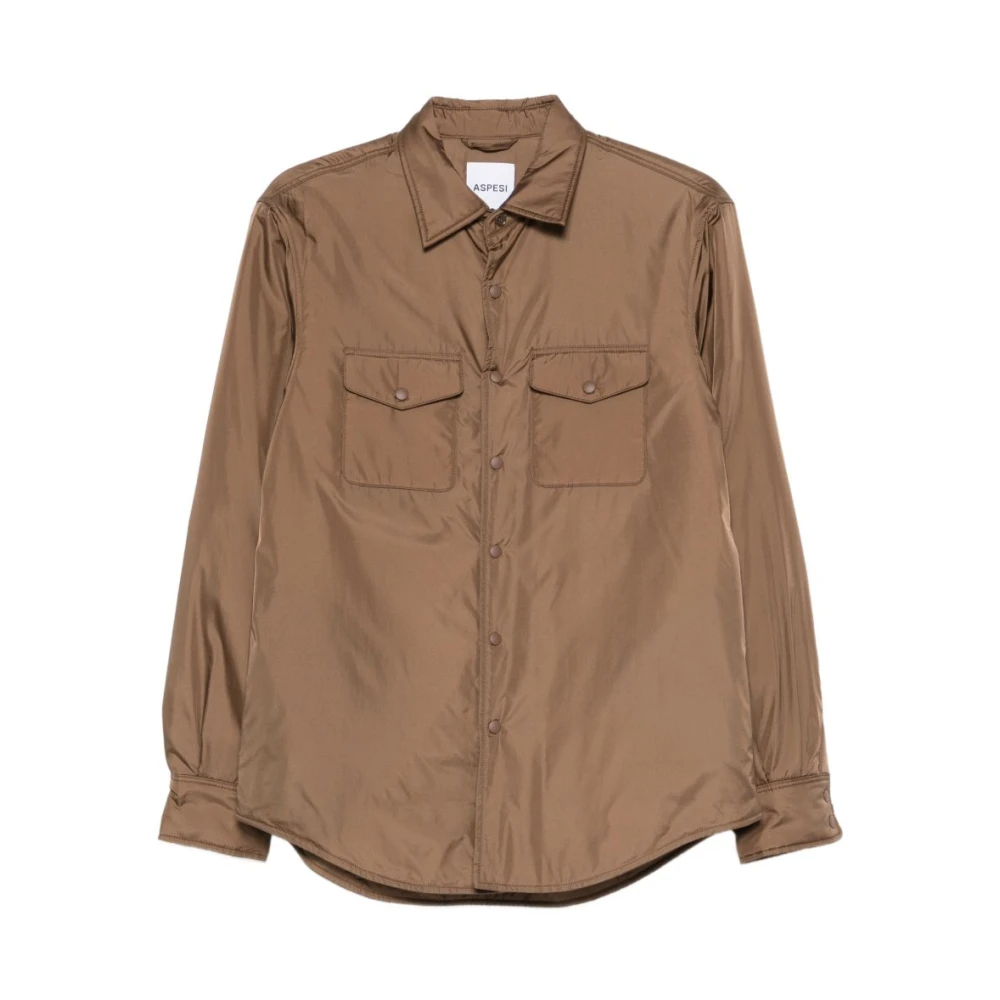Aspesi Men's Brown Jacket-Shirt