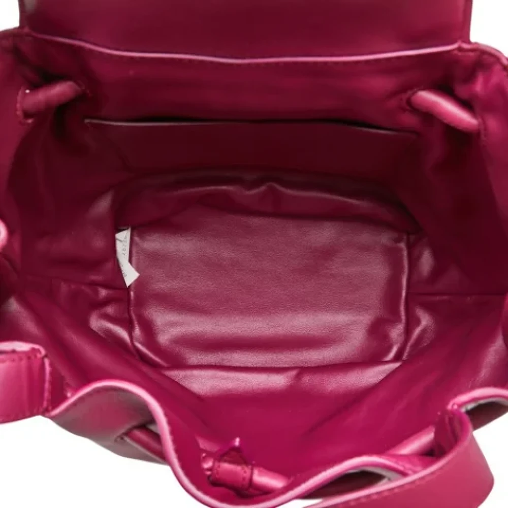 Bottega Veneta Vintage Pre-owned Leather handbags Pink Dames