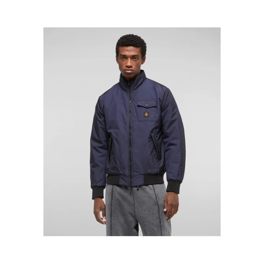 RefrigiWear Nieuwe Captain Winter Bomberjack Blue Heren