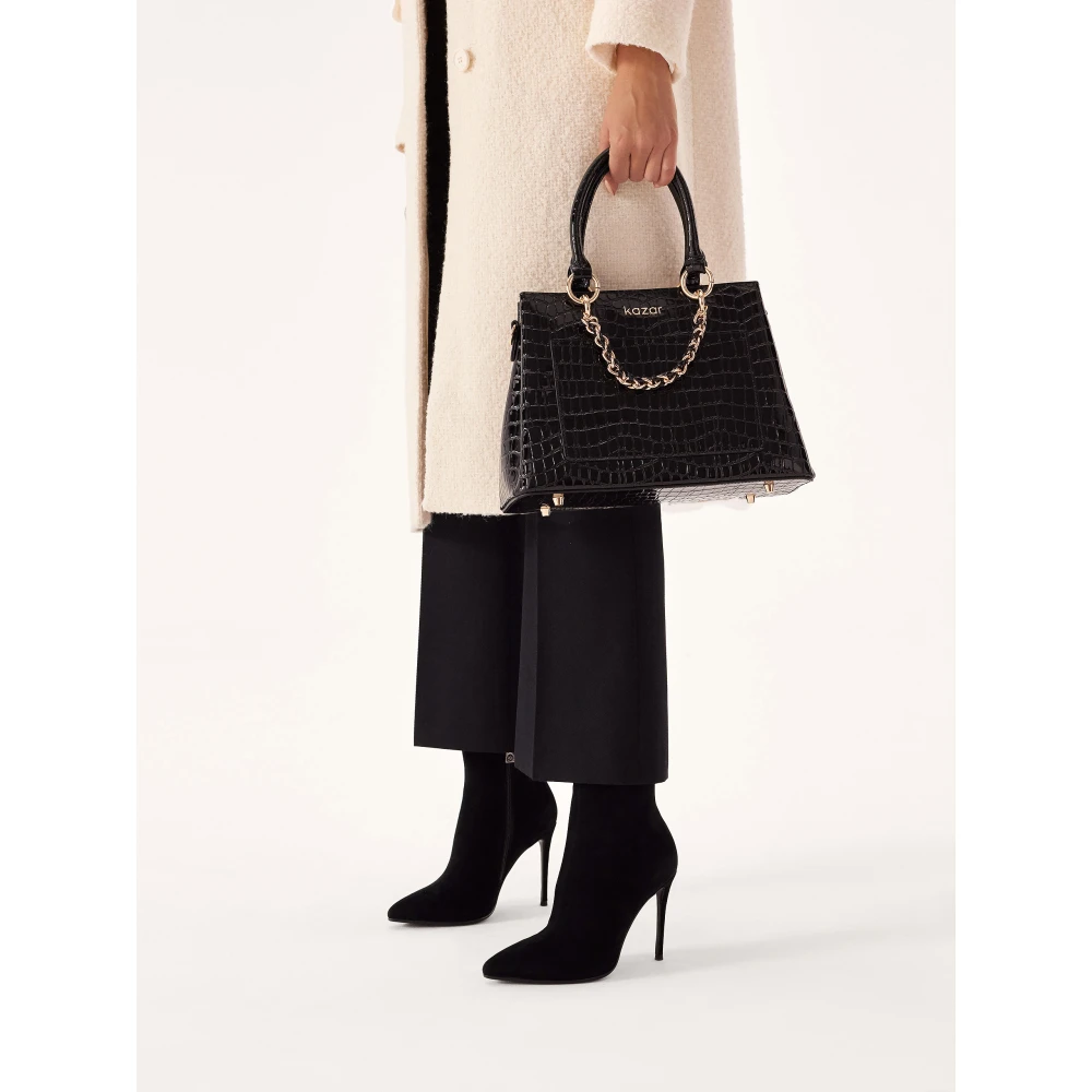 Kazar Elegante koffer met handvatten Black Dames