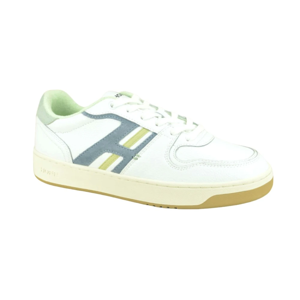 Hoff + Blauwe Sneaker N. DZ Heren Schoenen Wit