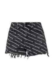 Shorts med logotyp