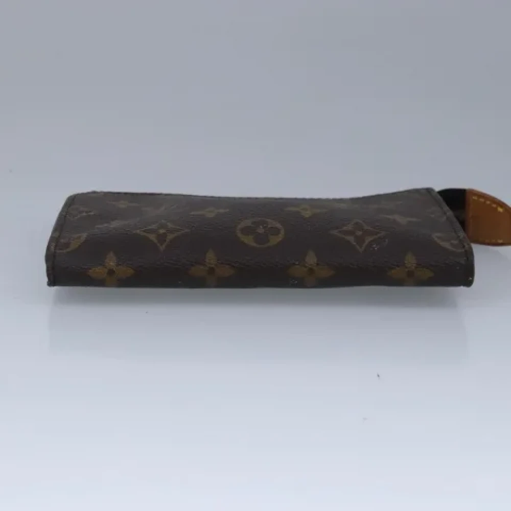 Louis Vuitton Vintage Pre-owned Canvas pouches Brown Dames