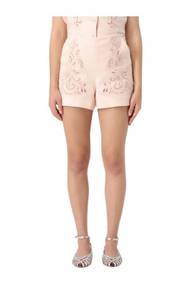 floral-lace-embroidered-shorts