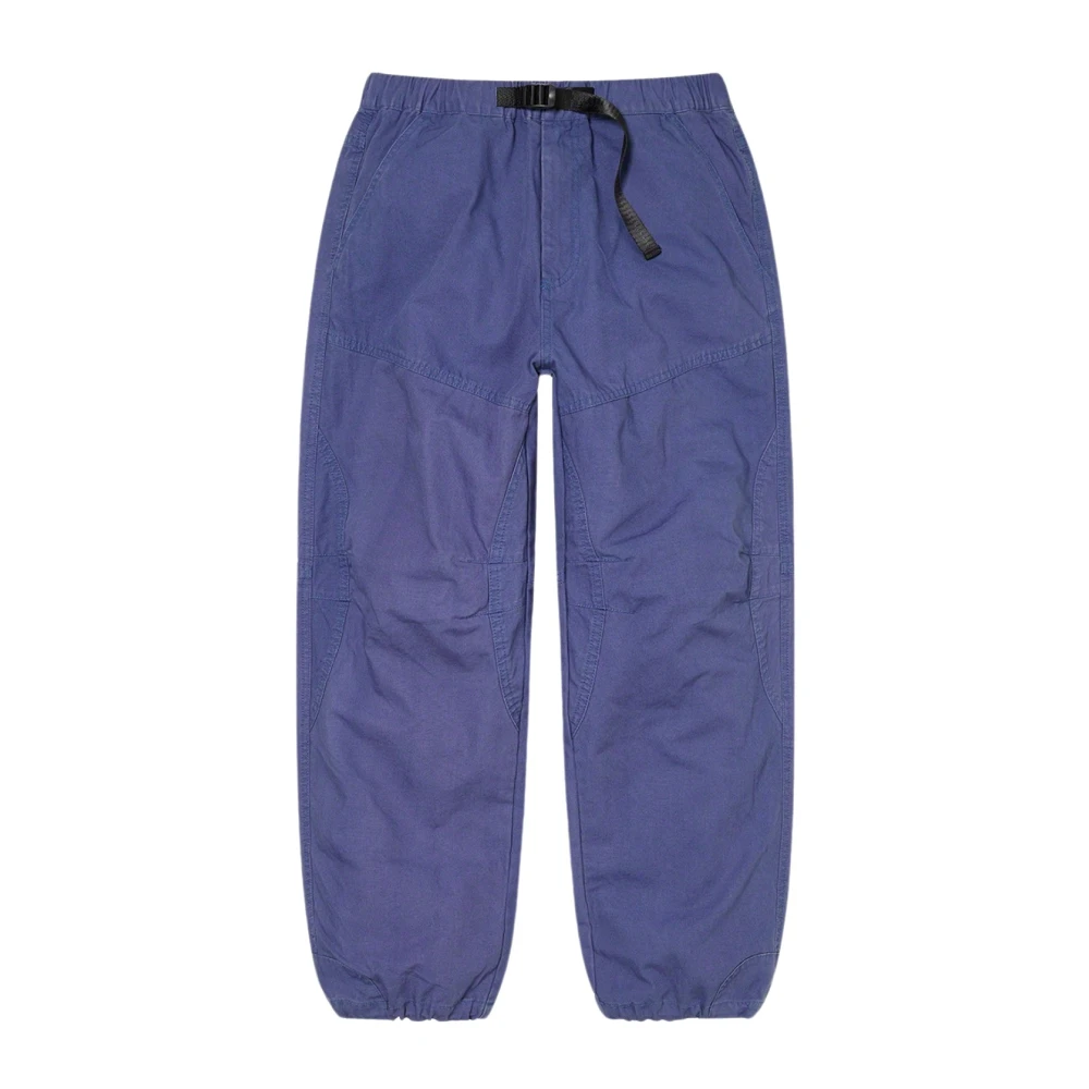 Supreme Blauwe Katoenen Cinch Pant Fw22 Limited Edition Blue Heren