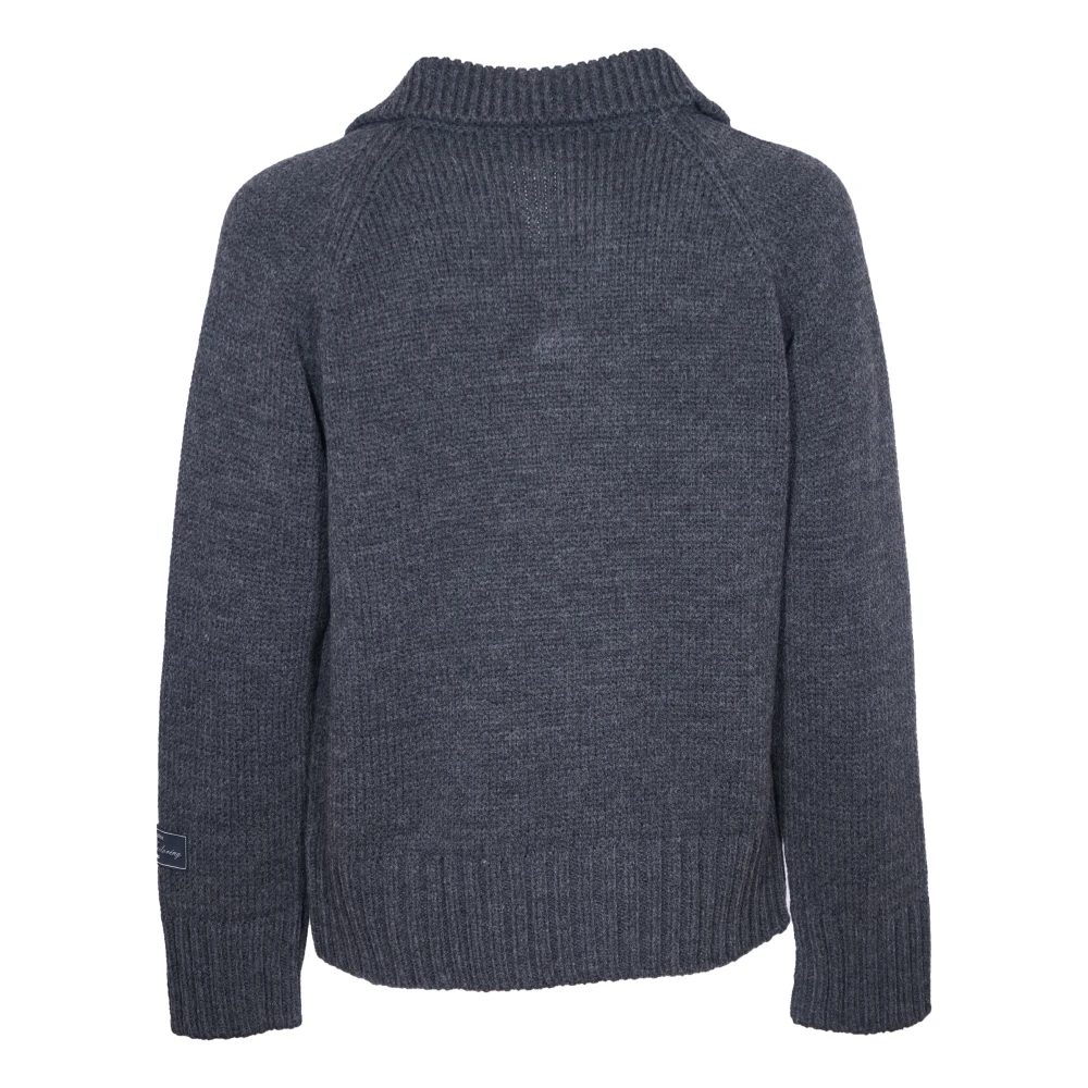 Msgm Stijlvolle Sweaters Collectie Gray Heren