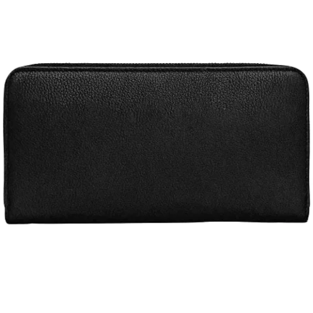 Loewe Pre-owned Leather wallets Black Heren