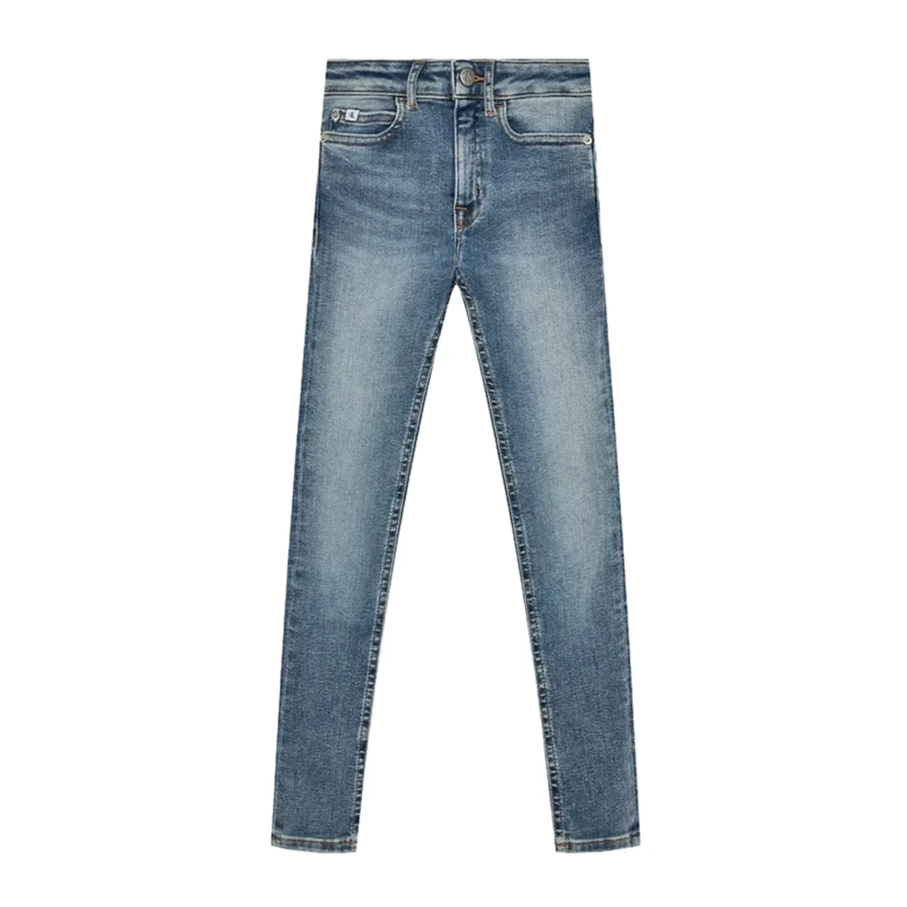 Calvin Klein Jeans Girls Blue Jeans, 16 Y, Denim Jeans
