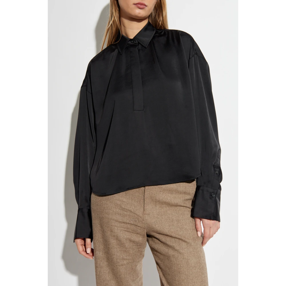 Rag & Bone Shirt Martha Black Dames