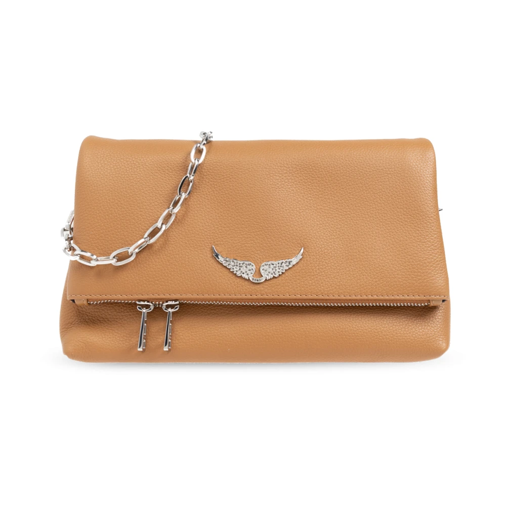 Zadig & Voltaire Schoudertas Rock Brown Dames
