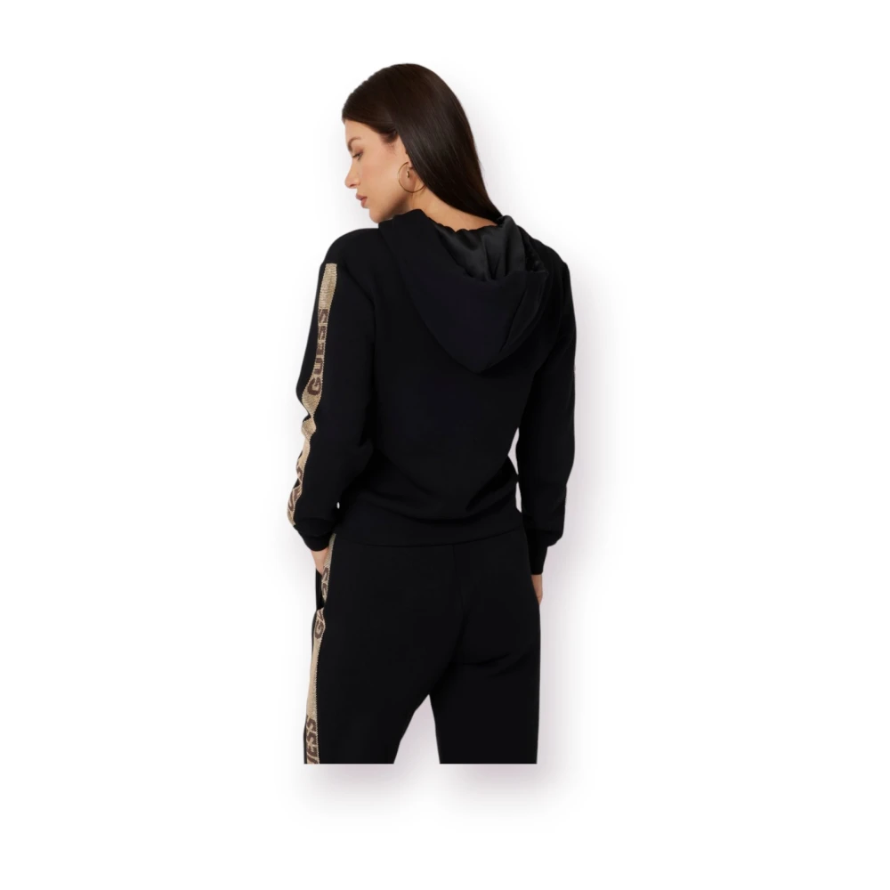 Guess Stijlvolle hoodies voor mannen en vrouwen Black Dames
