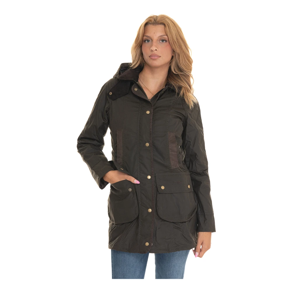 Barbour Women's Green Parkas, Xs, Stylish Jackets For All Seasons