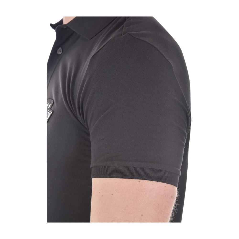 Emporio Armani Klassieke Polo Shirt voor Mannen Black Heren