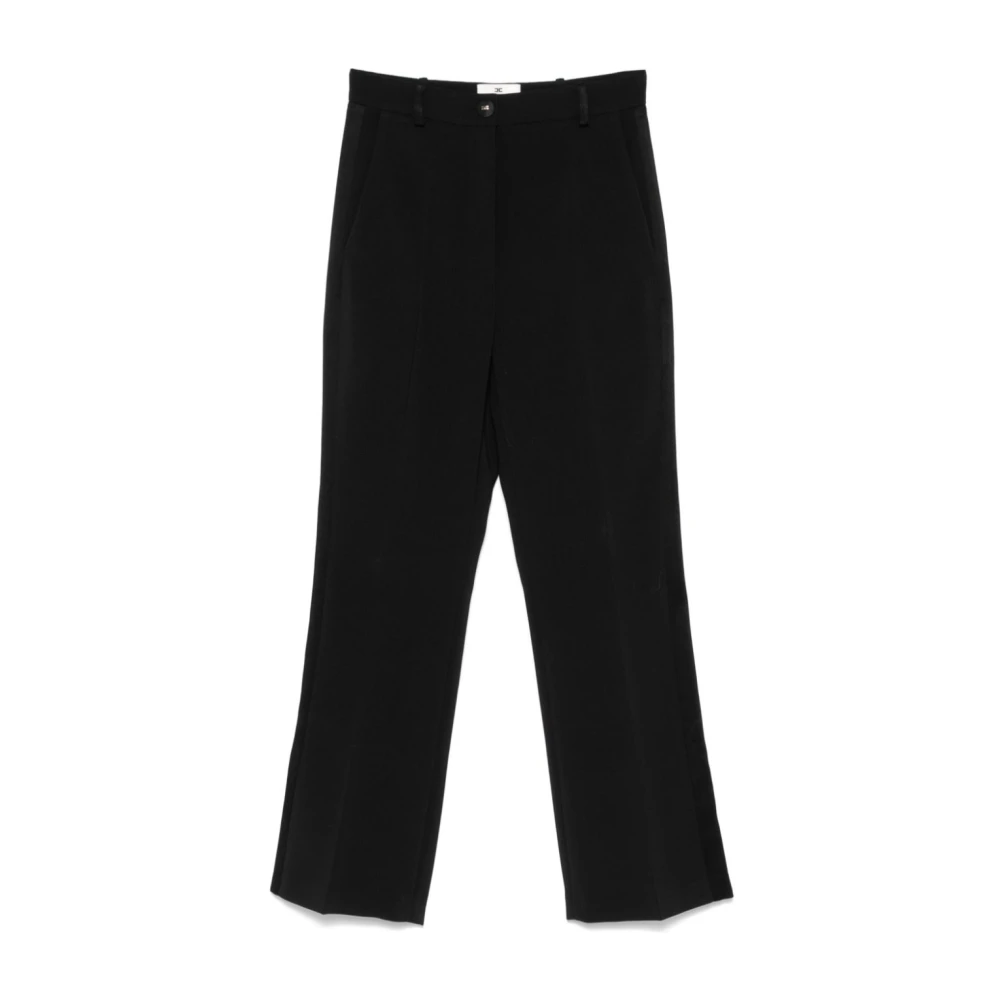 Elisabetta Franchi Nero Broek voor Vrouwen Black Dames
